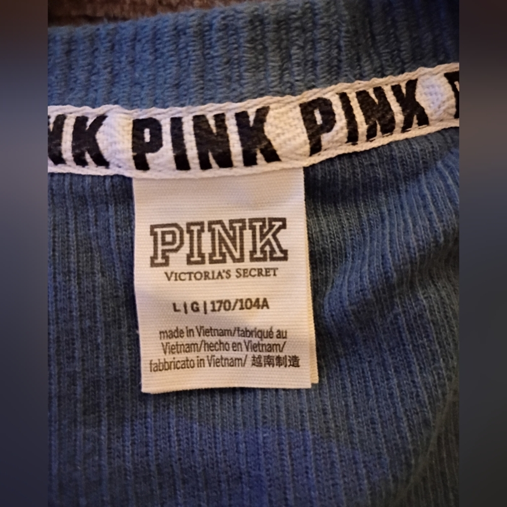 VS PINK Blue Top - Picture 4 of 5